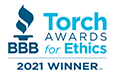 2021 BBB Torch Award Winner for Ethics